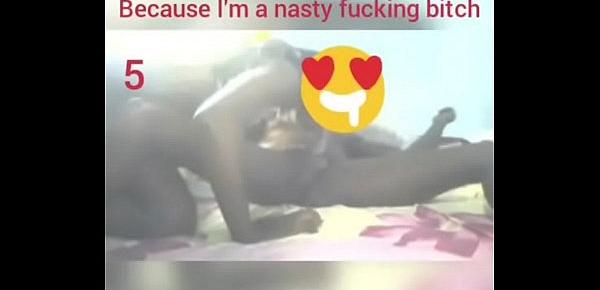  Cumslut thot takes Multiple creampies from Daddy. Baddest bitch on the net